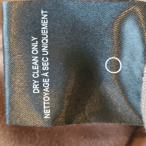 Vigoss Taupe Brown Faux Suede Wrap Moto Jacket L - Picture 11 of 12